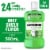 Listerine Smart Rinse Mint Shield Mouthwash Perspective: front