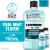 Listerine Zero Alcohol Cool Mint Mouthwash Concentrate Starter Kit Perspective: front