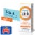 Blink Triple Care Eye Drops for Dry Eyes for Moderate to Severe Dry Eye Symptom Relief Perspective: front