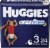 Huggies Overnites Diapers Size 3 (16-28 lbs) 24 Count Perspective: front