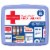 Johnson & Johnson® Travel Ready™ First Aid Kit Perspective: front