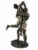 Hercules and Anteus Bronze Finish Statue Greek Myth Perspective: front
