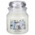 Village Candle® Pure Linen Jar Candle Perspective: front
