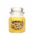 Village Candle Fresh Lemon Scented Jar Candle - Yellow Perspective: front