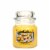 Village Candle Fresh Lemon Scented Jar Candle - Yellow Perspective: front