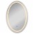 Lighting SPECULO Back Lit LED Mirror 24 Wide 4000K Warm White Perspective: front