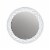 CHLOE Speculo Back Lit LED Mirror 6000K Daylight White 30 Wide Perspective: front