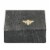Marble 7X5 Marble Box W/ Bee Accent, Black Perspective: front