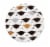 American Greetings Graduation Party Paper Dessert Plates Perspective: front