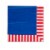 American Greetings Patriotic Paper Napkins Perspective: front
