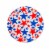 American Greetings Patriotic Paper Dessert Plates Perspective: front