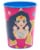 American Greetings Wonder Woman Plastic Party Cups Perspective: front