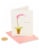 Papyrus Birthday Card (Pink Orchid) Perspective: front