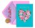 Papyrus Mother's Day Card (Floral Heart) Perspective: front