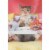 RPG Cat Holding Floral Tea Cup While Sitting at Serving Tray Funny Mother's Day Card Perspective: front