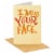 American Greetings Thinking of You Card (I Miss Your Face) Perspective: front