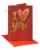 American Greetings Valentine's Day Card (I Heart You) Perspective: front