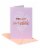 American Greetings #59 Mother's Day Card (Lettering over Flower) Perspective: front