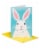American Greetings Easter Card #60, Cute & Fuzzy Perspective: front