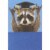 Recycled Paper Greetings Raccoon in Grad Cap Showing Right On Sign Graduation Card Perspective: front