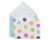 American Greetings #16 Blank Cards and Envelopes (Multi Dot) Perspective: front