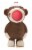 Popper Keychain, Sock Monkey Perspective: front