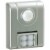 Light It™ Silver Motion Activated LED Sensor Light Perspective: front