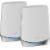 Netgear RBK752100NAS Orbi AX4200 Wireless Tri-Band Mesh Wi-Fi 6 System, Router + 1 Satelli Perspective: front