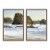 New View Rock Beach Shadow Box Set Perspective: front