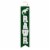 New View High RAWR Dino Themed Felt Banner Perspective: front