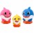 DecoPac Baby Shark Family Fun Cake Decoration Set Perspective: front