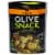 Gaea Pitted Green Olive Snack Pouch Marinated with Lemon & Oregano Perspective: front