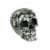 Resin Skulls Print Skull Statue Skeleton Home Decor Gothic Sculpture Figurine Perspective: front