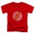 DC Comics Flash Flash Little Logos Short Sleeve Juvenile Tee / T-Shirt Perspective: front