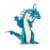 Ocean Dragon Toy Perspective: front