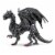 Twilight Dragon Toy Perspective: front