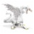 Glow-in-the-Dark Snow Dragon Toy Perspective: front