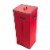 Wrapping Paper Storage Box with Lid Holds 20 Rolls 30 Inches Tall Organizer Perspective: front