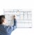 WallDeca Monthly Dry Erase Wall Calendar Planner Whiteboard: Wipe Off Erasable Calendar Perspective: front