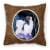 Carolines Treasures SS8383PW1414 Starry Night Papillon Fabric Decorative Pillow Perspective: front