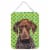 German Shorthaired Pointer St. Patrick's Day Shamrock Portrait Wall or Door Hang Perspective: front