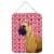 Great Dane Hearts Love and Valentine's Day Portrait Wall or Door Hanging Prints Perspective: front