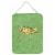 Carolines Treasures  8848DS1216 Grasshopper on Avacado Wall or Door Hanging Prin Perspective: front