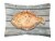 Carolines Treasures  8495PW1216 Fish Flounder Canvas Fabric Decorative Pillow Perspective: front