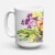 Carolines Treasures 6042CM15 Flower Coffee Mug 15 oz Perspective: front