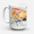 Carolines Treasures 7257CM15 Cat Coffee Mug 15 oz Perspective: front