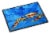 Carolines Treasures MW1163JMAT Big Spash Crab in blue Doormat 24x36 Perspective: front