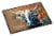 Carolines Treasures MW1165JMAT On the Loose Brown Cow Doormat 24x36 Perspective: front