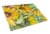 Carolines Treasures JMK1122LCB Sunflowers Glass Cutting Board Large Perspective: front