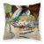 Carolines Treasures  JMK1257PW1414 Three Big Claw Crab Fabric Decorative Pillow Perspective: front